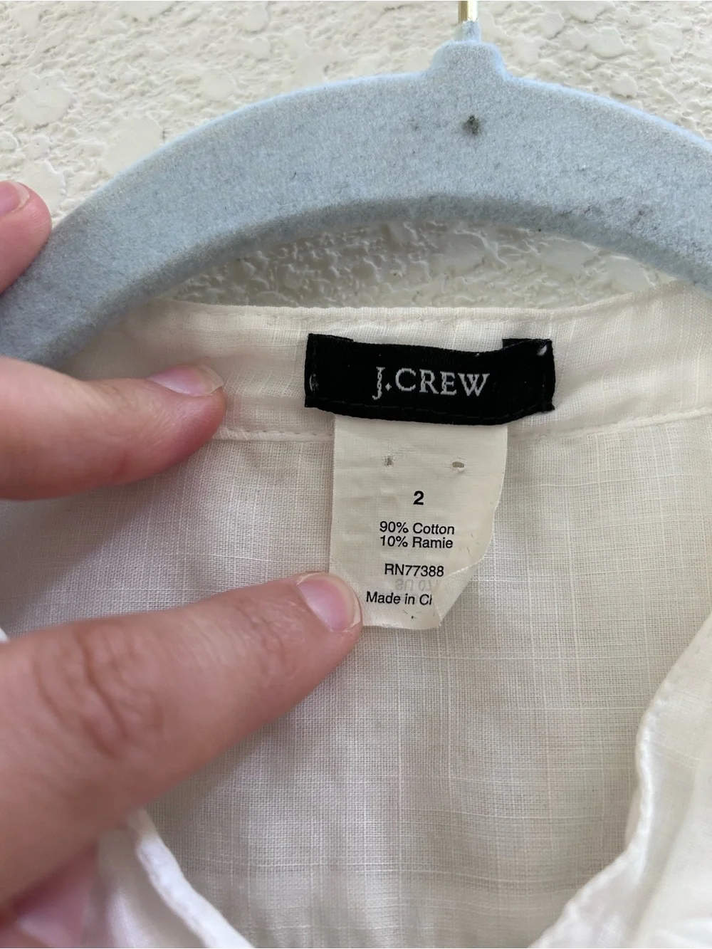 J Crew White Ruffle Button Up Sleeveless Blouse Size 2